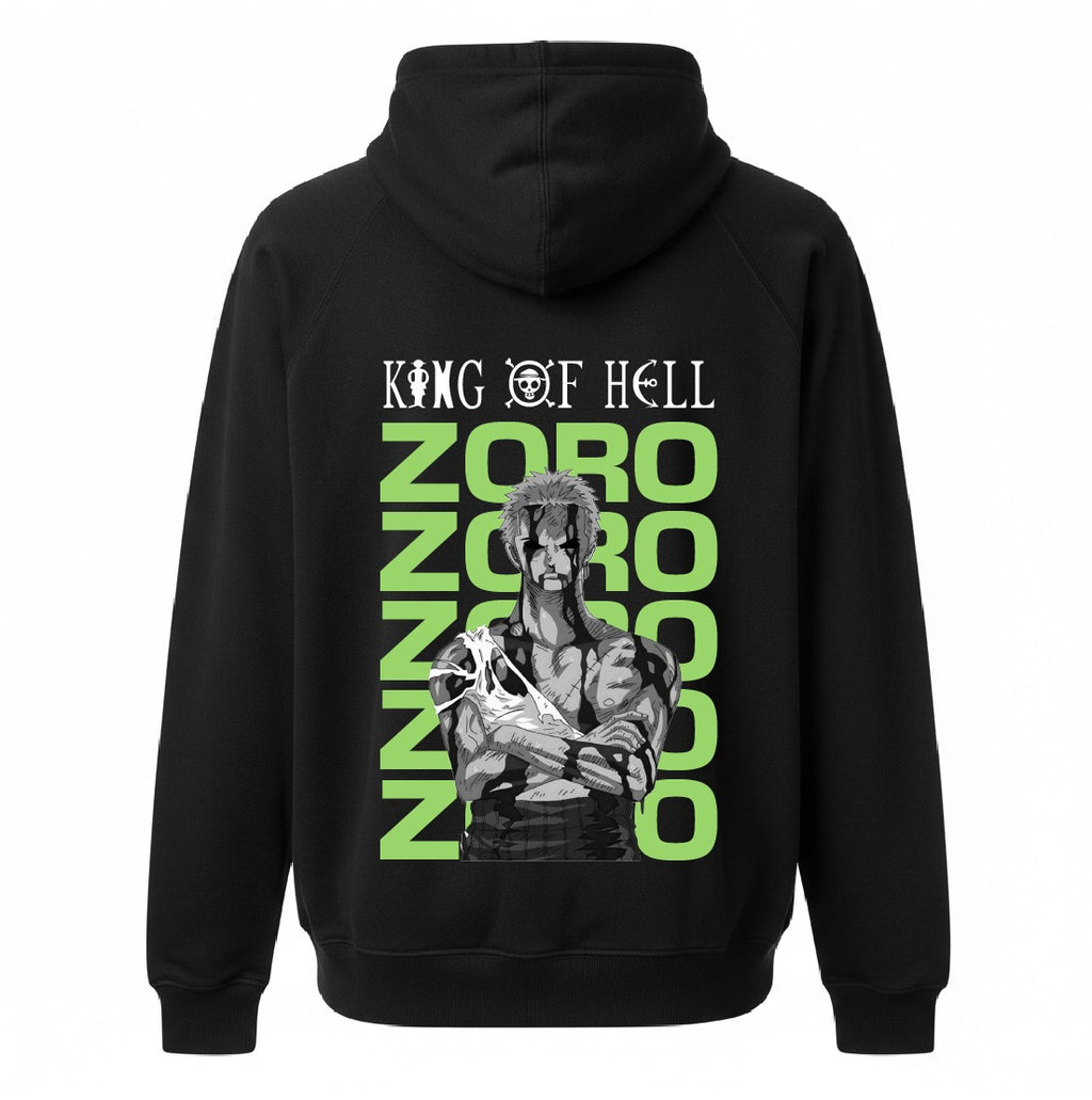 Zoro “King of Hell” Anime Hoodie / Sweatshirt