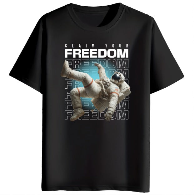 Claim Your Freedom – Astronaut Graphic Tee