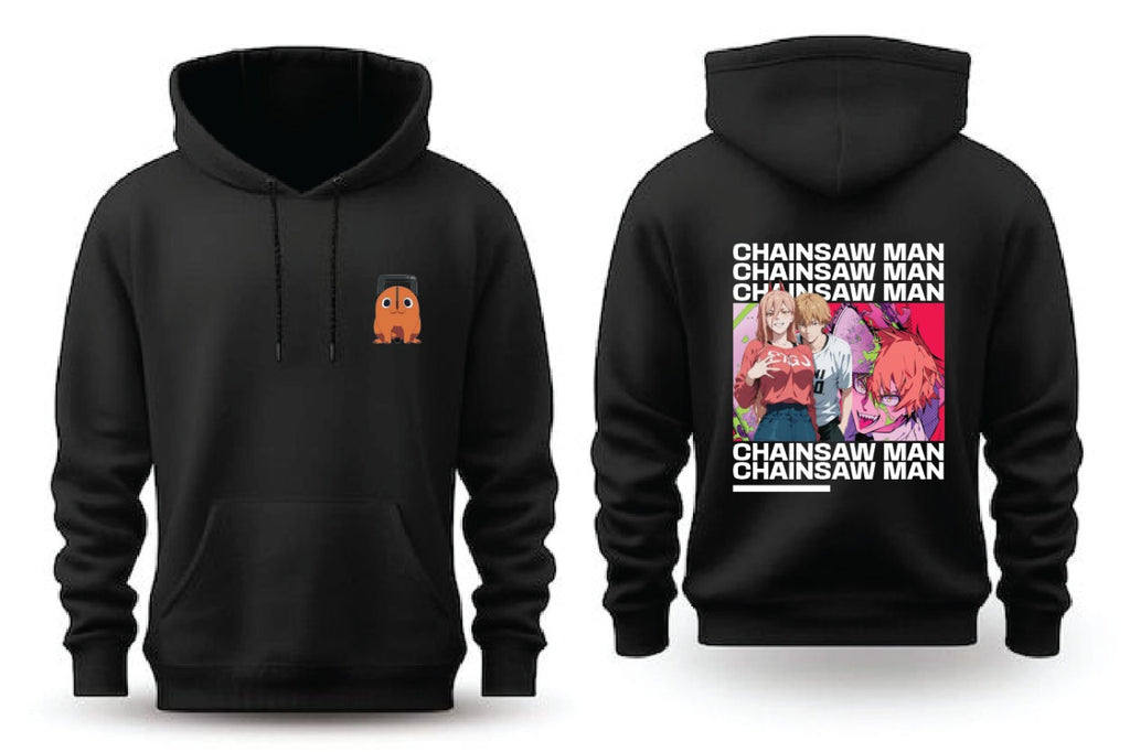 Chainsaw Man Hoodie – Anime Graphic Pullover