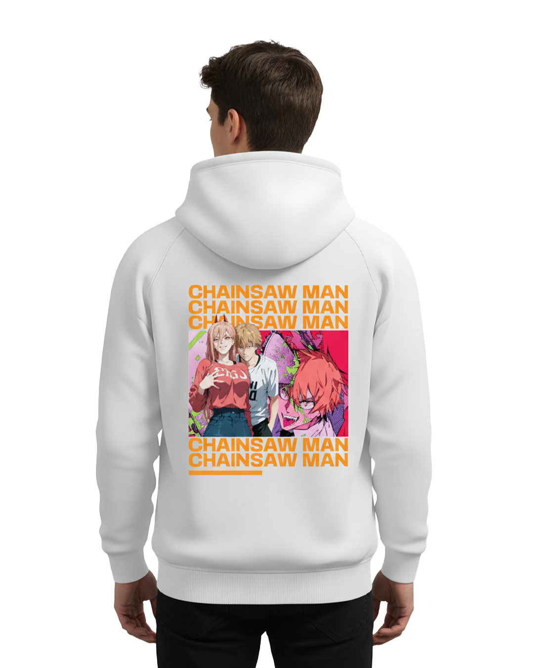Chainsaw Man Hoodie – Anime Graphic Pullover
